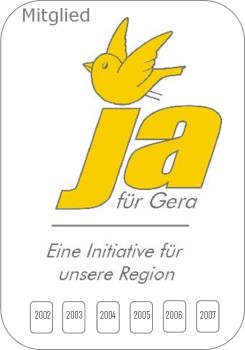Siegel des Vereins "Ja- f?r Gera"